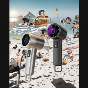 Ventilador de Mano Portátil Mini Turbo 2026, Recargable por USB, Plegable, 1200mAh, Nuevo Diseño, Alta Velocidad - Product Image 3