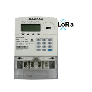 JMAO STS Token Anti-Tamper Medidor de electricidad de 1 fase <span class=keywords><strong>prepago</strong></span> LoRaWAN de largo alcance con <span class=keywords><strong>recarga</strong></span> remota para proyectos de ciudades inteligentes - Product Image 2