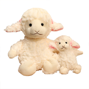 Nouvel arrivage de peluche de mouton blanc Kawaii peluche peluche décoration de la maison enfants cadeau d'anniversaire doux mignon mouton Animal poupée - Product Image 1
