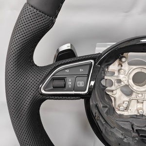 Volant en cuir personnalisé pour Audi <span class=keywords><strong>RS</strong></span> RS3 RS5 RS6 B8 B9 8P A1 A3 A4 A5 A6 A7 C6 C7 S3 S4 - Product Image 6