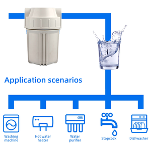 L'interfaccia in plastica dell'alloggiamento del <span class=keywords><strong>filtro</strong></span> dell'acqua di tutta la casa è adatta <span class=keywords><strong>per</strong></span> filtri da 2.5 pollici X 5 pollici - Product Image 5