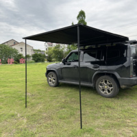 Pour Haval Raptors H9 Jetour côté voyageur compte ciel rideau voiture côté tente toit 90 degrés ventilateur pare-soleil vent Bug déflecteurs