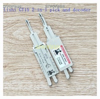 Lishi 2 en 1 Pick and Decoder Laser Key Nuevo decodificador de automóvil y combinación de selección de bloqueo Genuino GT15/ NSN113/