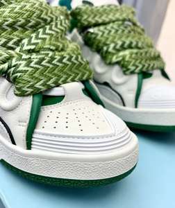 Zapatillas de Plataforma de Lujo con Cordones y Punta Puntiaguda para Hombre y Mujer, Diseño Casual 2026, Tejido de Punto, para Exteriores - Product Image 6