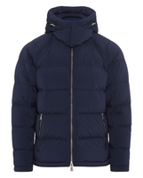 2023 noir Polyester hommes veste col montant fermeture à glissière chaud compressible couleur unie automne hiver Style haute vêtements de plein air