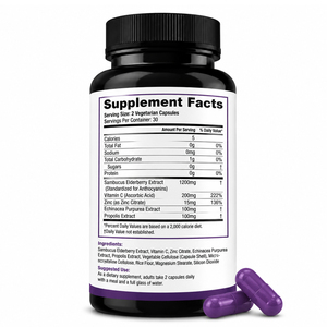Offre Spéciale : Capsules d'Églantier Noir 3g avec Zinc et Vitamine C – Soutien Immunitaire, Santé Digestive et Métabolisme pour Adultes - Product Image 4