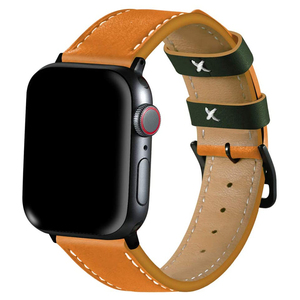 Correa de cuero y piezas de hebilla de acero inoxidable para <span class=keywords><strong>Apple</strong></span> <span class=keywords><strong>Watch</strong></span> <span class=keywords><strong>Serie</strong></span> 5 44MM banda - Product Image 4