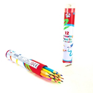 12 <span class=keywords><strong>Mac</strong></span> seau taille-crayons 12 couleurs de <span class=keywords><strong>crayon</strong></span> couleur <span class=keywords><strong>crayon</strong></span> de couleur promotionnel promotionnel en bois pinceau de haute qualité - Product Image 1