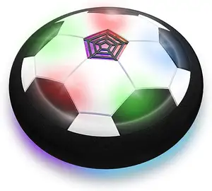 新しいデザイン工場卸売ブラックシリーズゲームホバーLedエアサッカーボールフットボールトレーニングおもちゃ