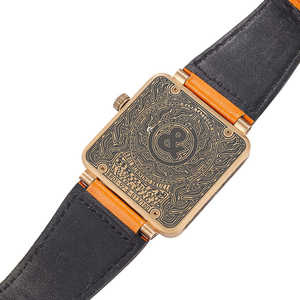 Montre mécanique automatique personnalisée OEM 40 mm ronde de style punk avec crâne en cristal de saphir Miyota, acier inoxydable, analogique, charme - Product Image 2