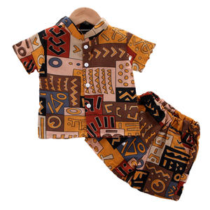 Conjuntos de Ropa de Verano para Niños Pequeños, Camiseta y Pantalones Cortos, Conjuntos de Ropa de Verano para Bebés de 1 a 6 Años - Product Image 1