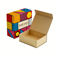 Boîte cadeau magnétique rigide de luxe avec logo personnalisé et insert en mousse EVA |   Boîte d'emballage en carton rigide en gros