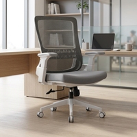 Chaise pivotante ergonomique moderne en maille respirante à prix abordable pour le bureau à domicile et la salle de séjour, usage professionnel, vente en gros