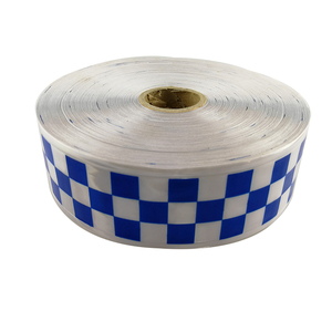 Khả năng hiển thị cao PVC Blue & White phản chiếu Checker <span class=keywords><strong>Tape</strong></span> cho an toàn - Product Image 4