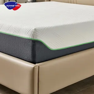 Bamboo high density foam king mattress in box bedroom mattress topper memory foam latex gel 5 zone hotel pocket spring mattress