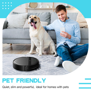 Robot Aspirador Anticolisión para el Hogar, Aspira, Trapea y Lava 3 en 1, Robot Aspirador para Pisos y Alfombras con Control Remoto - Product Image 3