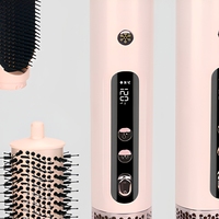 Styler à air thermochromique 5-en-1, multi-styler professionnel, sèche-cheveux, brosse à air chaud, styler automatique pour cheveux