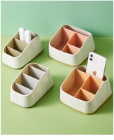 Boîte de rangement portable minimaliste multicouche magnétique en PP blanc de haute qualité, écologique, moulée par injection, pour le bureau et la maison