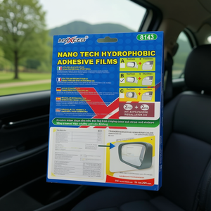 Película Adhesiva Hidrofóbica Maxeed Nano Tech 95x135mm 175x200mm Para Protección del Espejo Retrovisor del Automóvil - Product Image 1