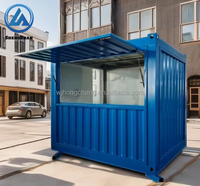 Offre Spéciale : Mini Conteneur Mobile Pop-up de 3 m pour Café Extérieur, Boutique de Thé au Lait, Magasin Éphémère