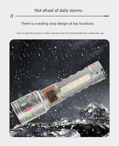 Tốt Nhất Bán Công Suất Cao Trắng Laser Đèn Pin Nhanh Chóng Theo Dõi 1.5Km Có Thể Sạc Lại Dài Khoảng Cách Zoom Đèn Pin <span class=keywords><strong>Torch</strong></span> Với Side Đèn - Product Image 5