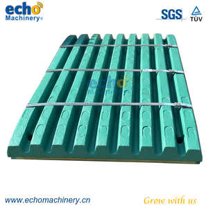 Pièce <span class=keywords><strong>d</strong></span>'usure du concasseur à mâchoires MC110 evo plaque de mâchoire à insert chromé matrice de mâchoire en <span class=keywords><strong>acier</strong></span> au manganèse - Product Image 6