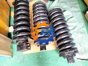 Conjunto tensor de cilindro ajustador de oruga para excavadora E320D E320DL, piezas de tren de rodaje de oruga de servicio pesado 256-0093 126-2016 - Product Image 2