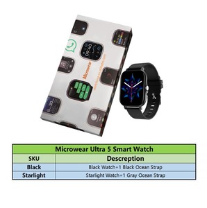 สมาร์ทวอทช์ U5 ขนาด 49 มม. Microwear Ultra5 Ultra 5 - Product Image 3