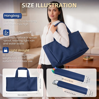 Sac de transport de voyage 3 pièces pour Mahjong de style américain, grande capacité, facile à transporter, lavable, léger et portable