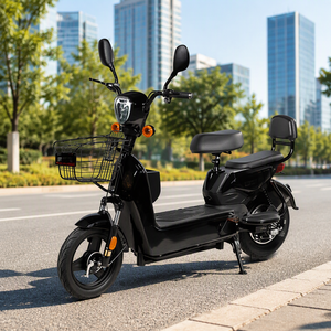 Bicicleta Eléctrica de Fábrica con Motor Trasero de 48V 350W y Sistema de Frenos con Cable para Transporte Urbano - Product Image 3
