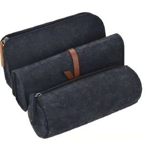 Estuche Simple de Fieltro para Lápices y Bolígrafos, Gran Capacidad, Diseño Moderno, Color y Logotipo Personalizables, Caja de Lápices para Estudiantes - Product Image 2