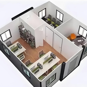 Casas Prefabricadas, Maison Prefabriquee, Contenedor Móvil Plegable de 20 pies y 40 pies, Casa Prefabricada Pequeña - Product Image 3
