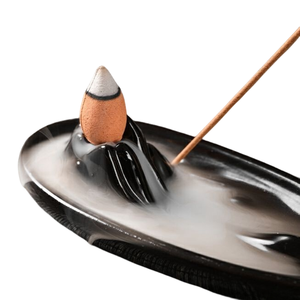 Cerámica Alta Montaña agua corriente <span class=keywords><strong>incienso</strong></span> creativo inserción cascada <span class=keywords><strong>reflujo</strong></span> <span class=keywords><strong>incienso</strong></span> Zen Torre <span class=keywords><strong>quemador</strong></span> <span class=keywords><strong>de</strong></span> <span class=keywords><strong>incienso</strong></span> - Product Image 1