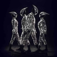 Costume de spectacle commercial conceptuel Alien Tech-Futuriste Guerrier Laser Dance Lens Performance Attire