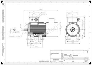 <span class=keywords><strong>SIEMENS</strong></span> 1500 Quatro Pólo B3 <span class=keywords><strong>Motor</strong></span> Assíncrono 400V/50HZ Movimentação de Freqüência Variável (VFD) com <span class=keywords><strong>Motor</strong></span> de Ventilador Trifásico de Baixa Tensão - Product Image 4