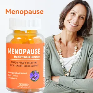 Menopause Multivitamin Gummies Hormone Women Support for Night Sweats Hot Flashes Natural Energy