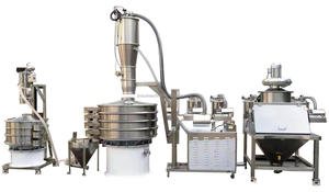 Séparateur vibrant en acier inoxydable, machine de criblage ultrasonique pour poudre et farine, tamiseur de granulés plastiques alimentaires - Product Image 6