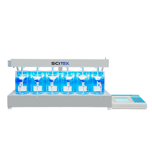 Probador de Frascos SCITEK de 10~1000 RPM con Cuatro/Seis Vasos, Tipo Escritorio, 12 Programas, Almacenamiento, 1 Año de Garantía, Modelos JT-4/JT-6 - Product Image 1