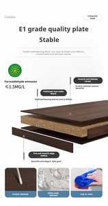 Bàn làm việc văn phòng hiện đại, chất liệu gỗ chắc chắn, bán chạy, bàn máy tính cho nhân viên - Product Image 3