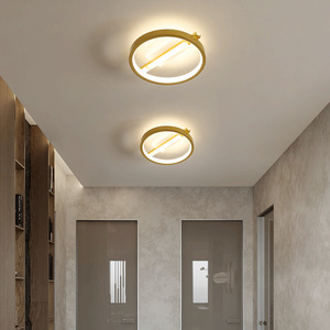 Luminaire LED pour couloir, style minimaliste moderne nordique, montage en surface, trois couleurs, pour entrées de maison, vestiaires, éclairage - Product Image 1