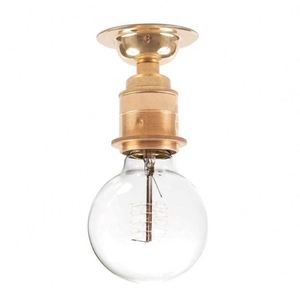 Plafonnier vertical rétro britannique en métal encastré simple et ancien - Product Image 4