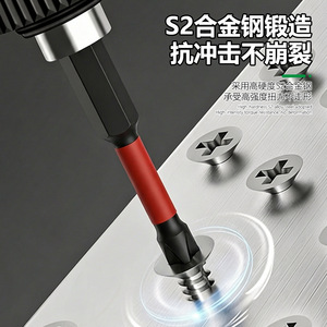 35 Pc Premium Magnetic Impact Bit Set Twist Drill Bit 6 Mm Shank For Metal Drilling With Quick Change Chuck - Product Image 4