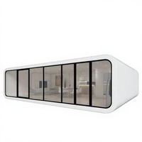 Conteneur Modulaire 20x40 pieds – Café de Rue Préfabriqué Portable avec Cuisine et Sièges Confortables pour Centres Commerciaux, Parcs, Écoles et Résidences