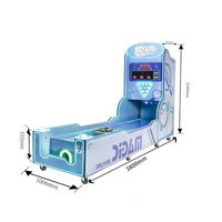 Simulateur de bowling d'arcade à pièces, console de jeu vidéo magique à pièces, système de simulation pour le divertissement familial