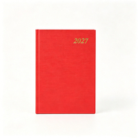 Agenda/organisateur A5 personnalisé à couverture rigide, prix raisonnable, nouveau design, agenda du Nouvel An 2027, fabriqué par le fabricant