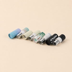Hot Selling Cosmetic <b>Empty</b> Twist Push up Lipstick Lip Balm Paper Tube Lipgloss Cylinder Kraft Cardboard Deodorant Tube Packaging - Product Image 5