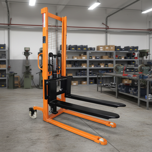 Apilador Manual Hidráulico de Paletas con Protección de Seguridad, Equipo de Manejo de Materiales de Alta Resistencia para Uso en Almacenes y Fábricas - Product Image 3