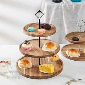 Soporte para cupcakes para 24 cupcakes, bandeja para servir escalonada de madera, bandeja decorativa para servir en la cocina, bandeja para postres - Product Image 6