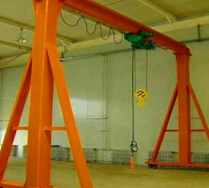 Grúa Pórtico de Servicio Pesado con Control Remoto, Montada sobre Viga, Móvil, para Interiores y Exteriores, con Gancho de Viga Única para Almacén - Product Image 6