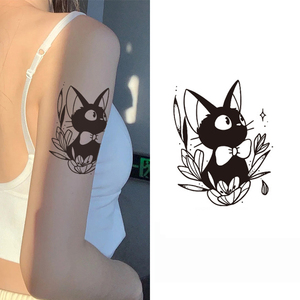 Small Clear Waterproof Temporary <b>Tattoo</b> Sticker Sweat Proof Herbal Ink Water Transfer <b>Paper</b> for Body Art Party Festival Use - Product Image 4